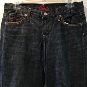 NWOT beautiful Blue Cult Dark Denim  27